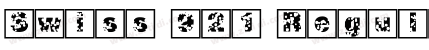 Swiss 921 Regular字体转换